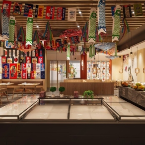 日式料理店3D模型下载